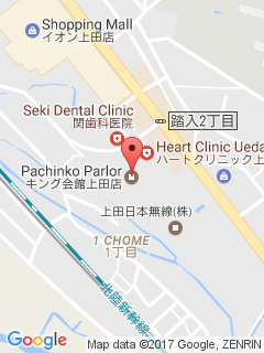 キング上田店の店舗基本情報ページ パチンコ スロットの機種 新台 店舗情報ならp Ken Jp